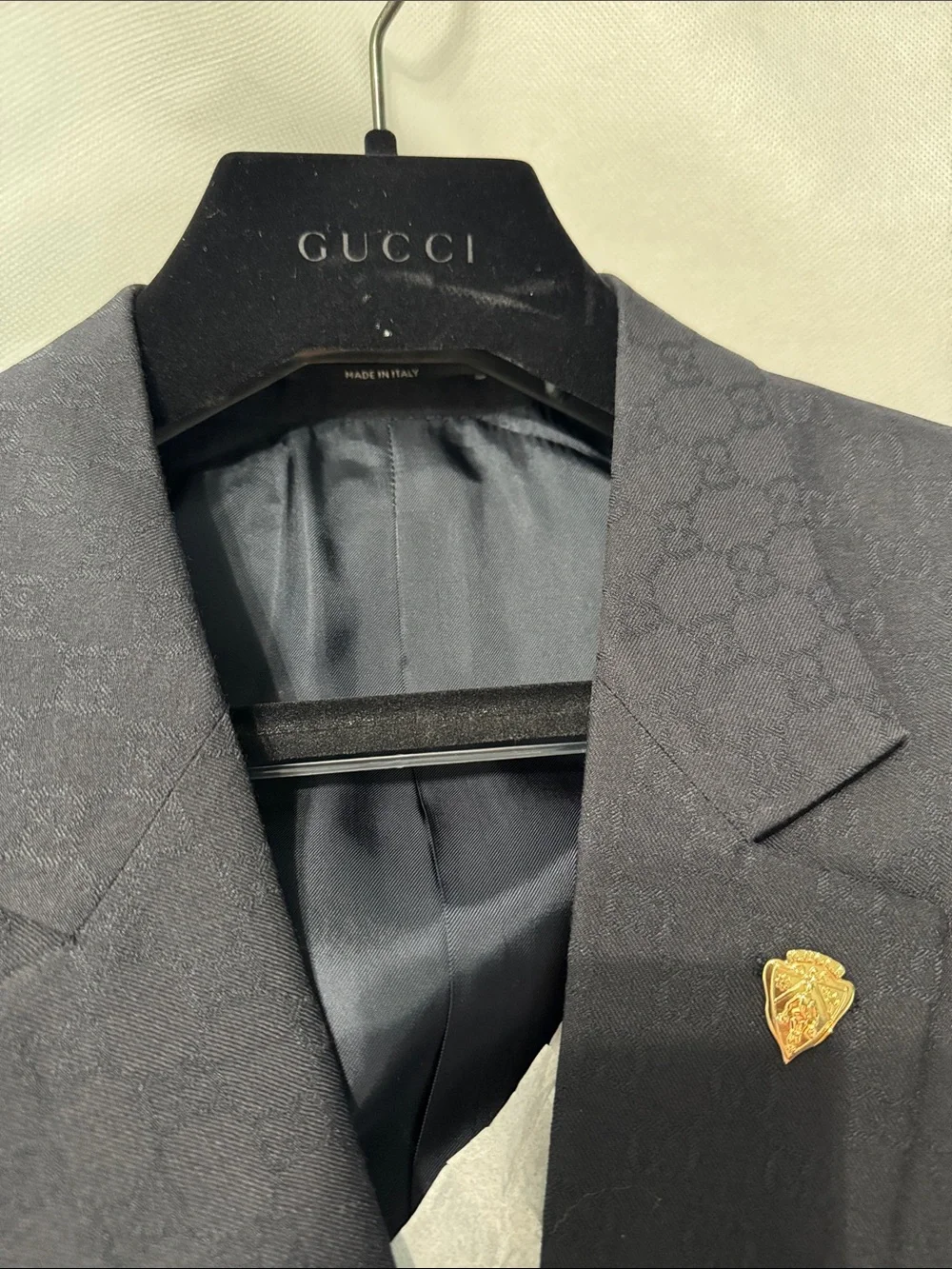 Gucci Black Men's Single-Breasted Sport Coat